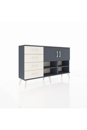 Arges Konsol 4 Raflı 4 Çekmeceli 2 Kapaklı 132x30x83 - S144M031V16A