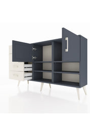 Arges Konsol 4 Raflı 4 Çekmeceli 2 Kapaklı 132x30x83 - S144M031V16A