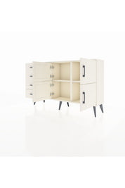 Arges Konsol 2 Raflı 4 Çekmeceli 4 Kapaklı 132x30x83 - S144M032V04A