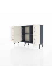 Arges Konsol 2 Raflı 4 Çekmeceli 4 Kapaklı 132x30x83 - S144M032V13A