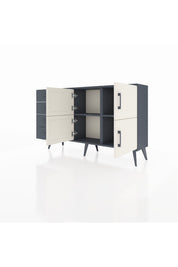 Arges Konsol 2 Raflı 4 Çekmeceli 4 Kapaklı 132x30x83 - S144M032V14A