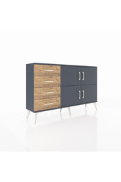 Arges Konsol 2 Raflı 4 Çekmeceli 4 Kapaklı 132x30x83 - S144M032V18A