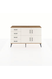 Arges Konsol 2 Raflı 4 Çekmeceli 4 Kapaklı 132x30x83 - S144M032V22A