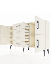 Arges Konsol 2 Raflı 4 Çekmeceli 4 Kapaklı 132x30x83 - S144M033V04A