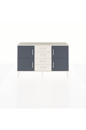 Arges Konsol 2 Raflı 4 Çekmeceli 4 Kapaklı 132x30x83 - S144M033V07A