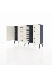 Arges Konsol 2 Raflı 4 Çekmeceli 4 Kapaklı 132x30x83 - S144M033V13A
