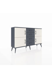 Arges Konsol 2 Raflı 4 Çekmeceli 4 Kapaklı 132x30x83 - S144M033V14A