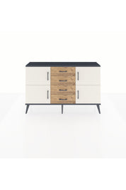 Arges Konsol 2 Raflı 4 Çekmeceli 4 Kapaklı 132x30x83 - S144M033V15A
