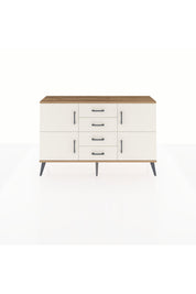 Arges Konsol 2 Raflı 4 Çekmeceli 4 Kapaklı 132x30x83 - S144M033V22A
