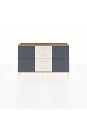 Arges Konsol 2 Raflı 4 Çekmeceli 4 Kapaklı 132x30x83 - S144M033V25A