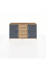 Arges Konsol 2 Raflı 4 Çekmeceli 4 Kapaklı 132x30x83 - S144M033V27A