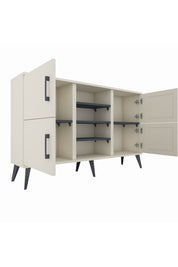 Arges Konsol 5 Raflı 4 Kapaklı 132x30x83 - S144M034V05A