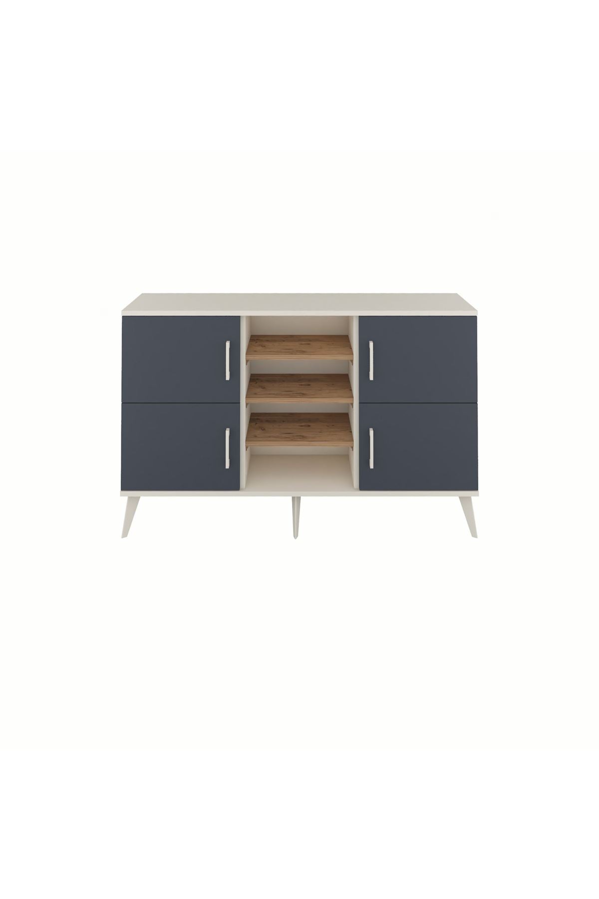 Arges Konsol 5 Raflı 4 Kapaklı 132x30x83 - S144M034V09A