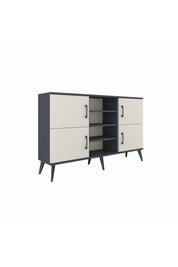 Arges Konsol 5 Raflı 4 Kapaklı 132x30x83 - S144M034V14A