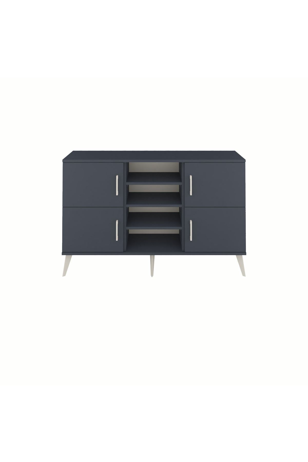 Arges Konsol 5 Raflı 4 Kapaklı 132x30x83 - S144M034V17A