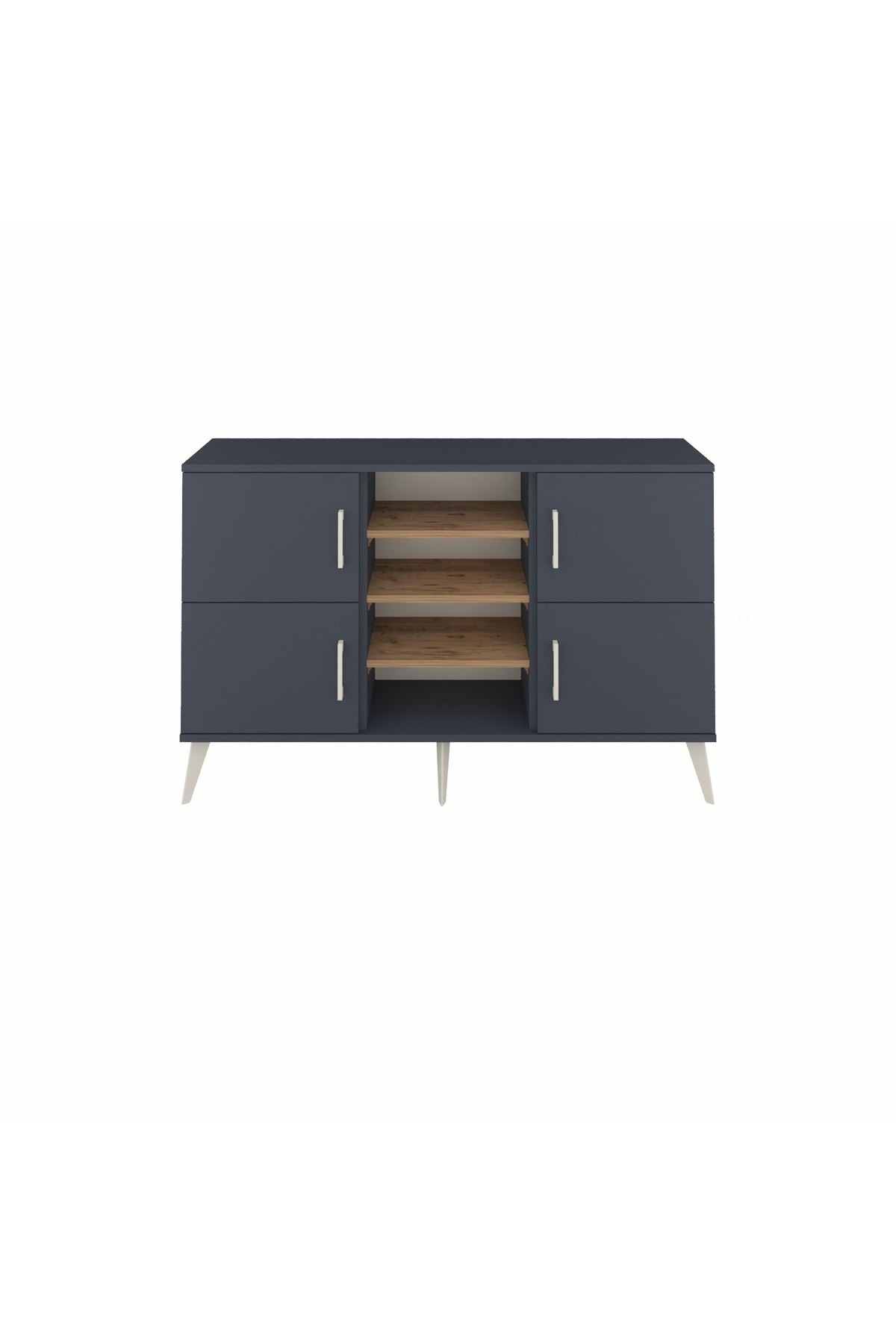 Arges Konsol 5 Raflı 4 Kapaklı 132x30x83 - S144M034V18A