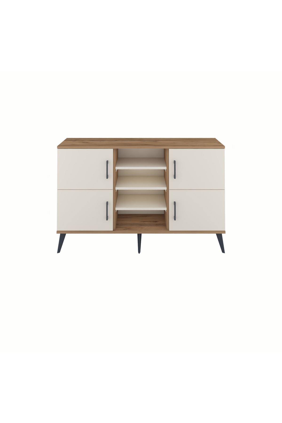 Arges Konsol 5 Raflı 4 Kapaklı 132x30x83 - S144M034V22A