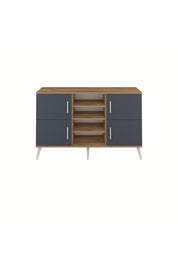 Arges Konsol 5 Raflı 4 Kapaklı 132x30x83 - S144M034V27A