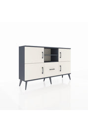 Arges Konsol 4 Raflı Tek Çekmeceli 4 Kapaklı 132x30x83 - S144M035V13A