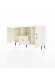 Arges Konsol 4 Raflı Tek Çekmeceli 2 Kapaklı 132x30x83 - S144M036V04A