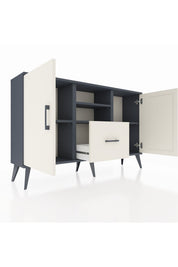 Arges Konsol 4 Raflı Tek Çekmeceli 2 Kapaklı 132x30x83 - S144M036V13A