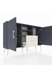 Arges Konsol 4 Raflı Tek Çekmeceli 2 Kapaklı 132x30x83 - S144M036V16A