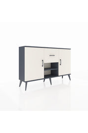 Arges Konsol 3 Raflı Tek Çekmeceli 2 Kapaklı 132x30x83 - S144M038V13A