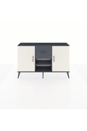Arges Konsol 3 Raflı Tek Çekmeceli 2 Kapaklı 132x30x83 - S144M038V14A