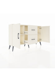 Arges Konsol 2 Raflı 2 Çekmeceli 2 Kapaklı 132x30x83 - S144M039V04A