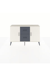 Arges Konsol 2 Raflı 2 Çekmeceli 2 Kapaklı 132x30x83 - S144M039V05A