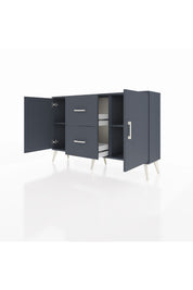 Arges Konsol 2 Raflı 2 Çekmeceli 2 Kapaklı 132x30x83 - S144M039V17A