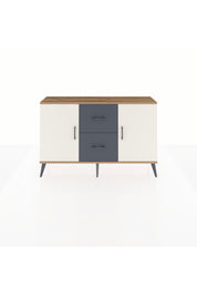 Arges Konsol 2 Raflı 2 Çekmeceli 2 Kapaklı 132x30x83 - S144M039V23A
