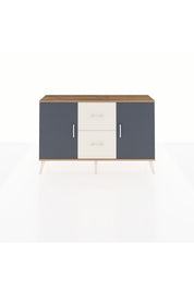 Arges Konsol 2 Raflı 2 Çekmeceli 2 Kapaklı 132x30x83 - S144M039V25A