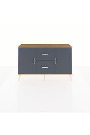 Arges Konsol 2 Raflı 2 Çekmeceli 2 Kapaklı 132x30x83 - S144M039V26A