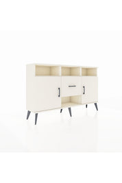 Arges Konsol 5 Raflı Tek Çekmeceli 2 Kapaklı 132x30x83 - S144M040V04A