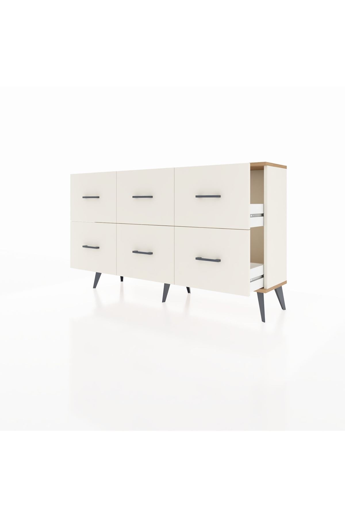 Arges Konsol 6 Çekmeceli 132x30x83 - S144M041V01A