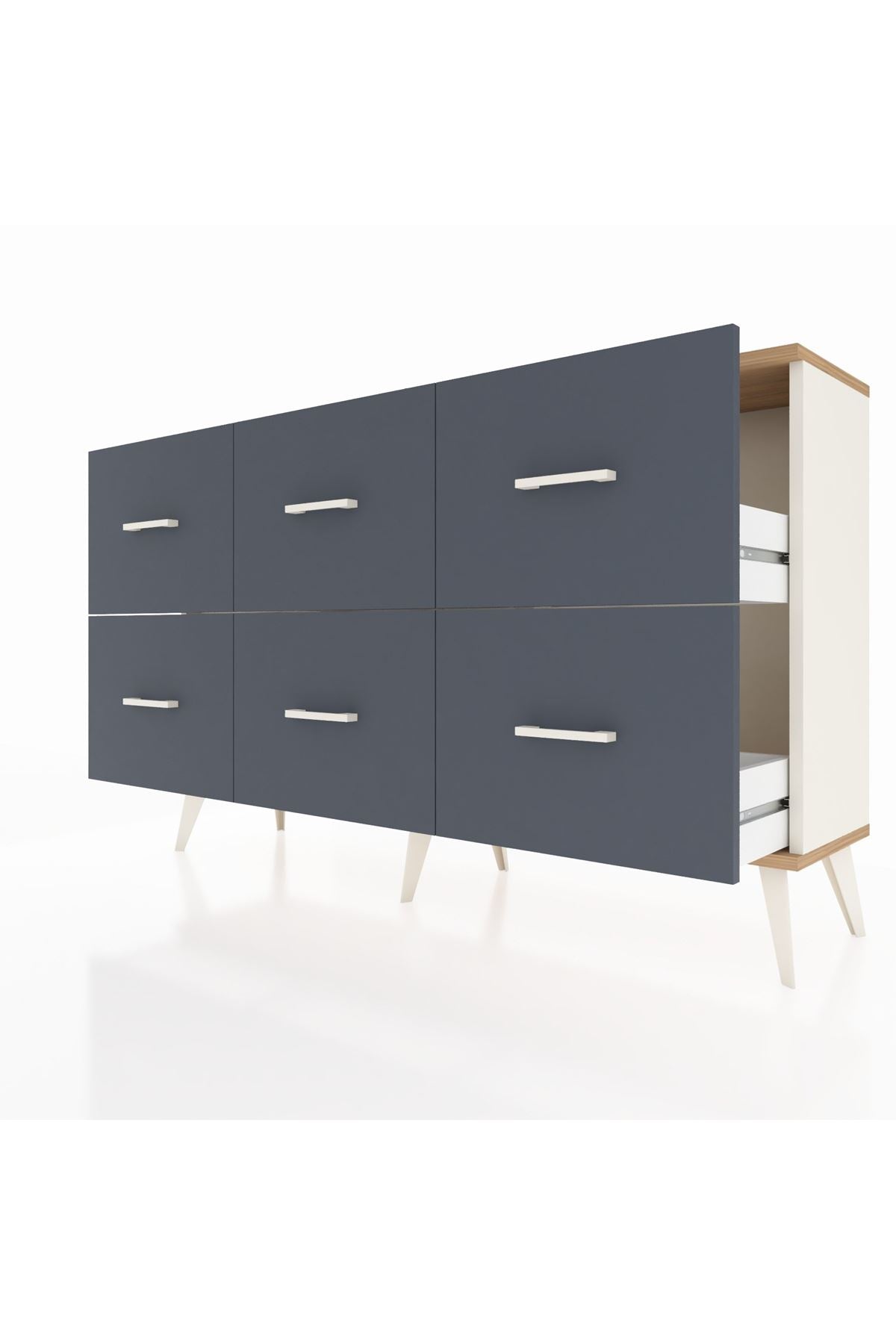 Arges Konsol 6 Çekmeceli 132x30x83 - S144M041V02A