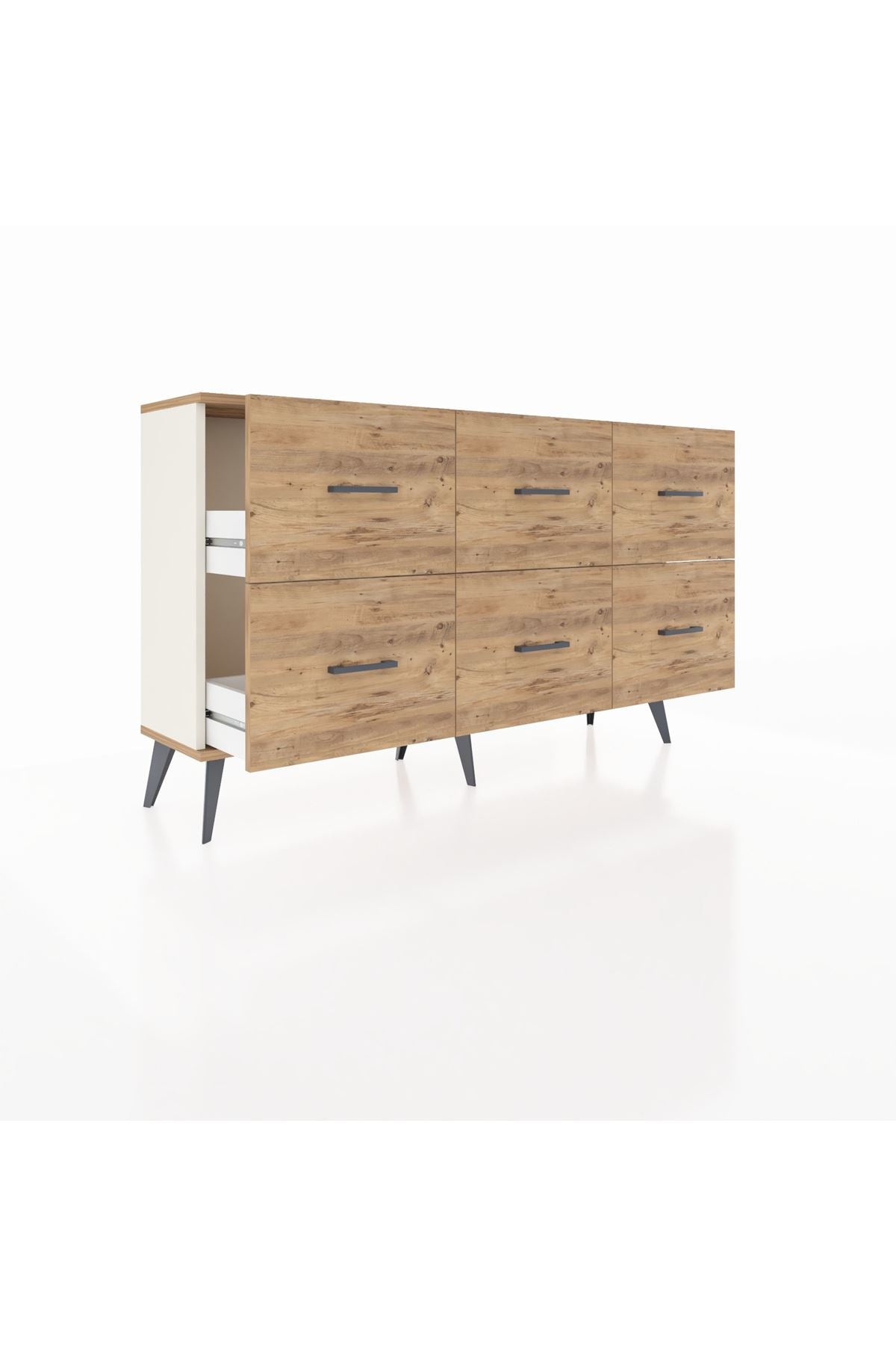 Arges Konsol 6 Çekmeceli 132x30x83 - S144M041V03A
