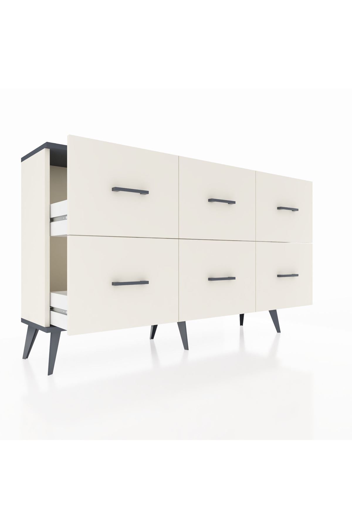 Arges Konsol 6 Çekmeceli 132x30x83 - S144M041V07A