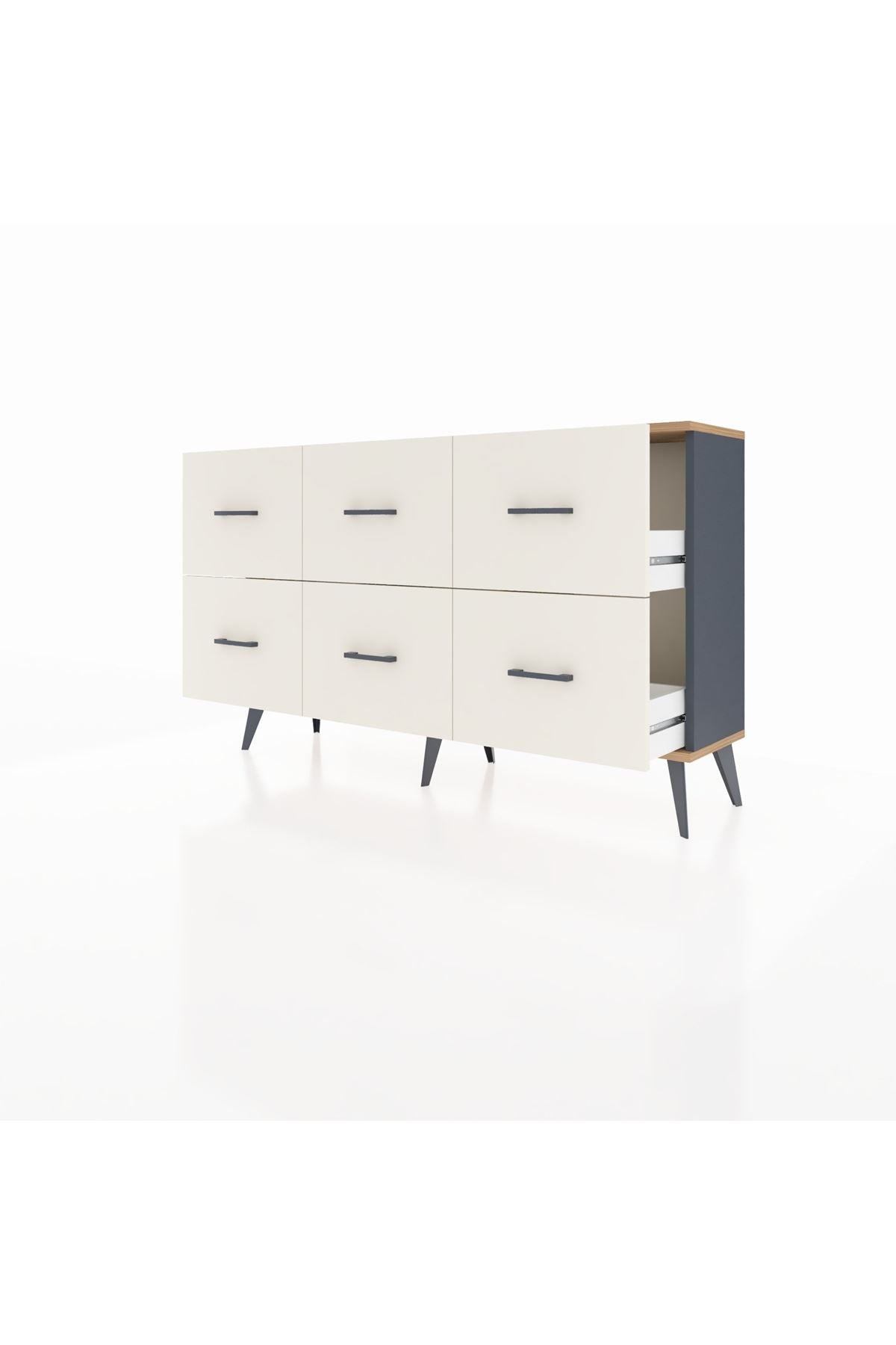 Arges Konsol 6 Çekmeceli 132x30x83 - S144M041V10A