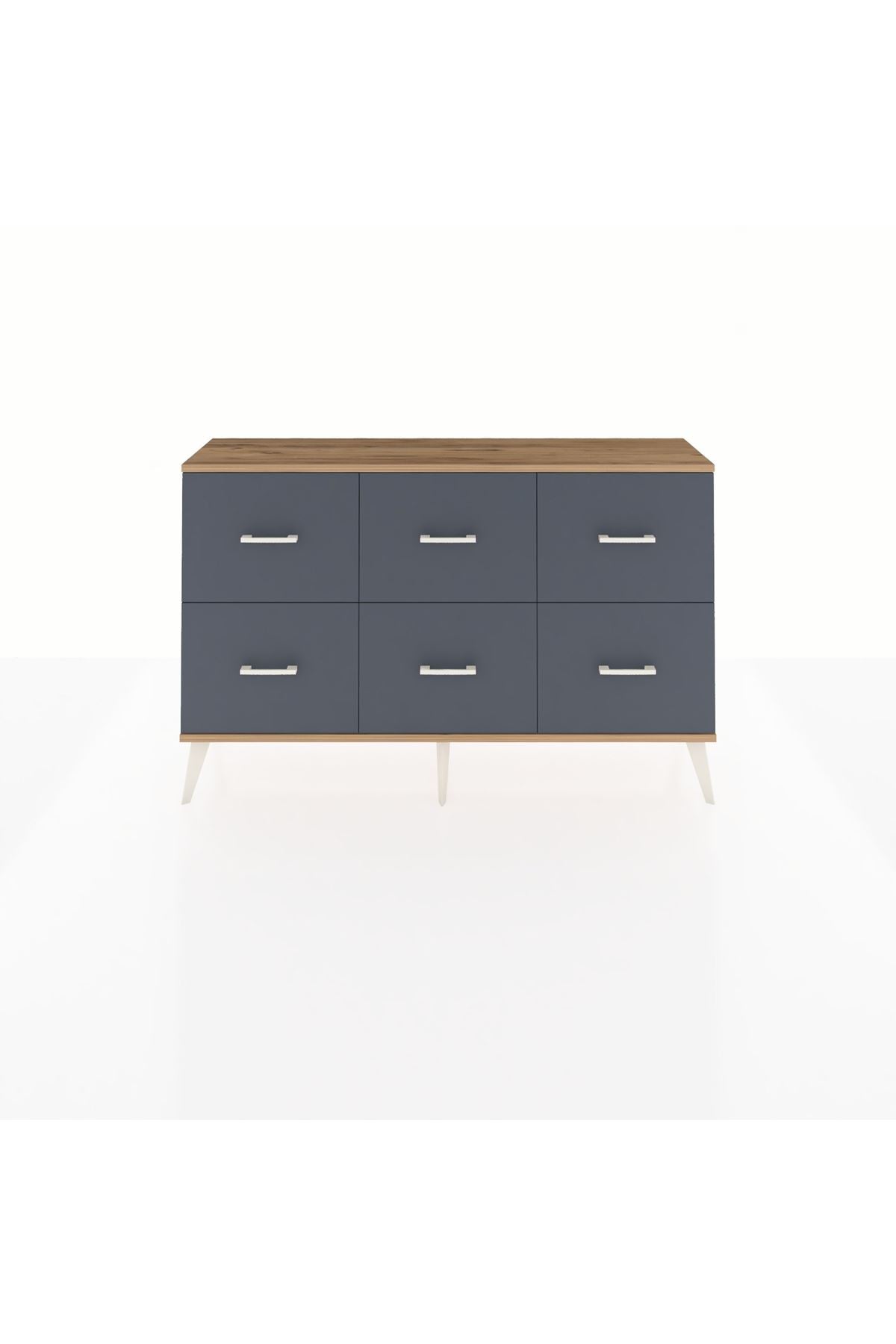 Arges Konsol 6 Çekmeceli 132x30x83 - S144M041V11A