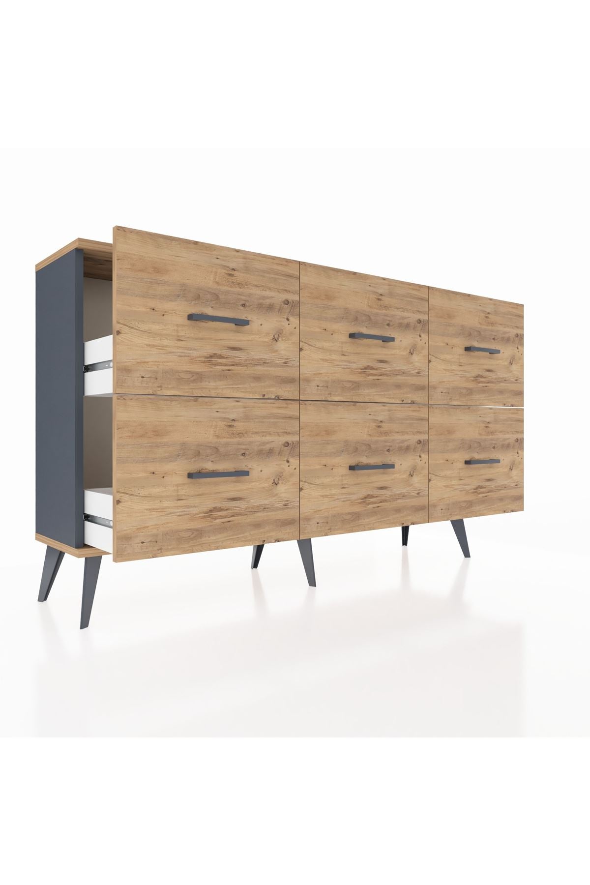Arges Konsol 6 Çekmeceli 132x30x83 - S144M041V12A