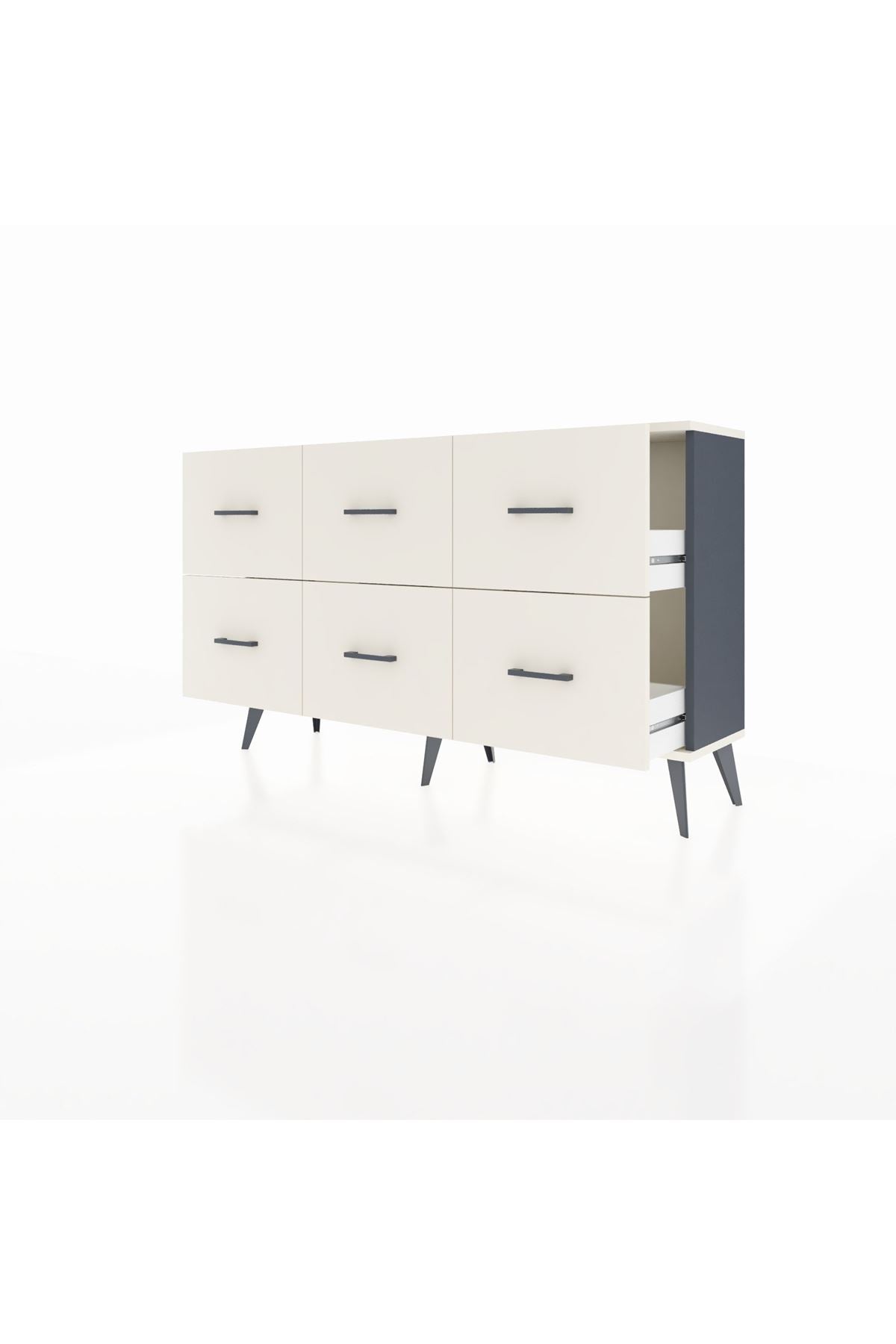 Arges Konsol 6 Çekmeceli 132x30x83 - S144M041V13A