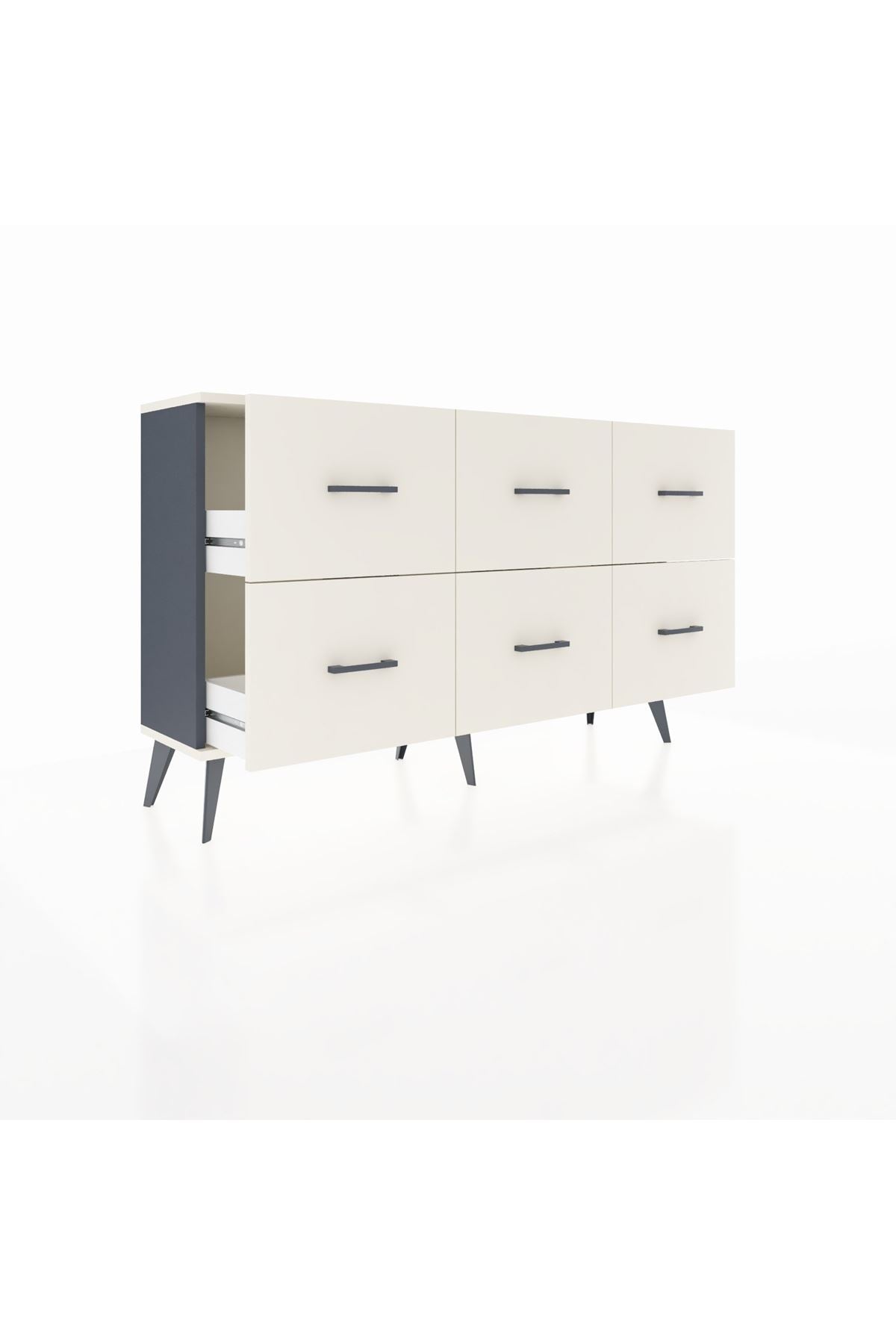 Arges Konsol 6 Çekmeceli 132x30x83 - S144M041V13A