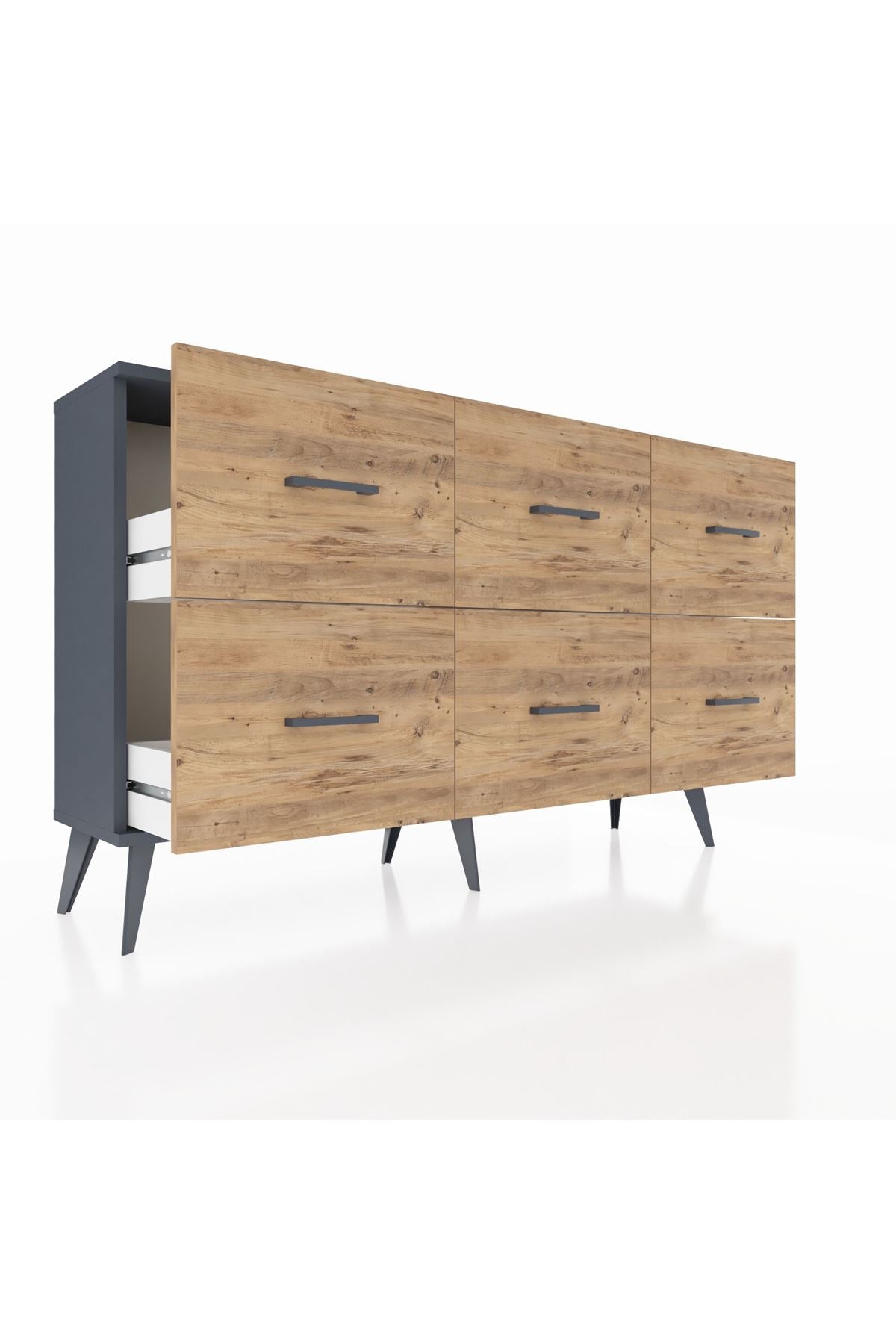 Arges Konsol 6 Çekmeceli 132x30x83 - S144M041V18A