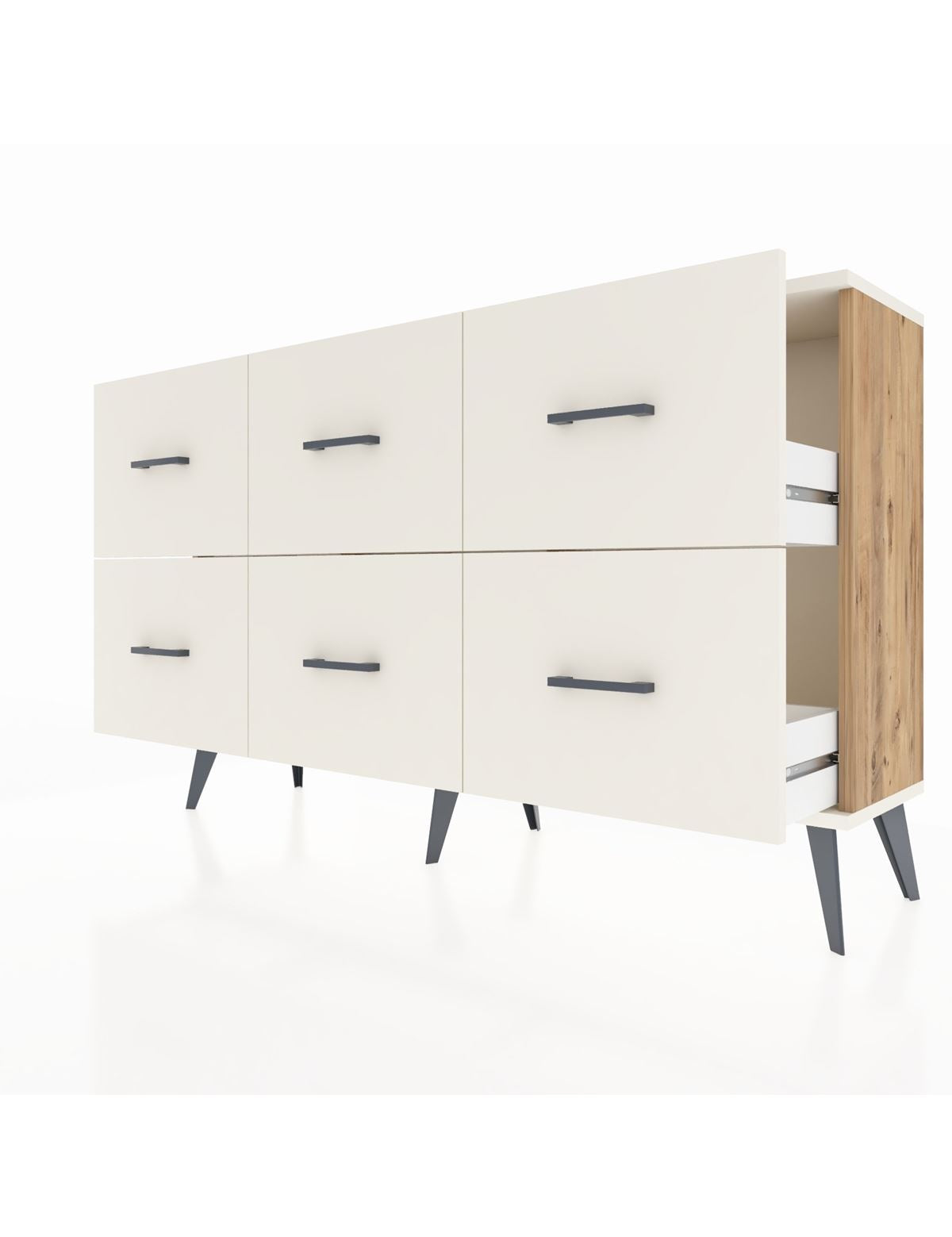 Arges Konsol 6 Çekmeceli 132x30x83 - S144M041V22A