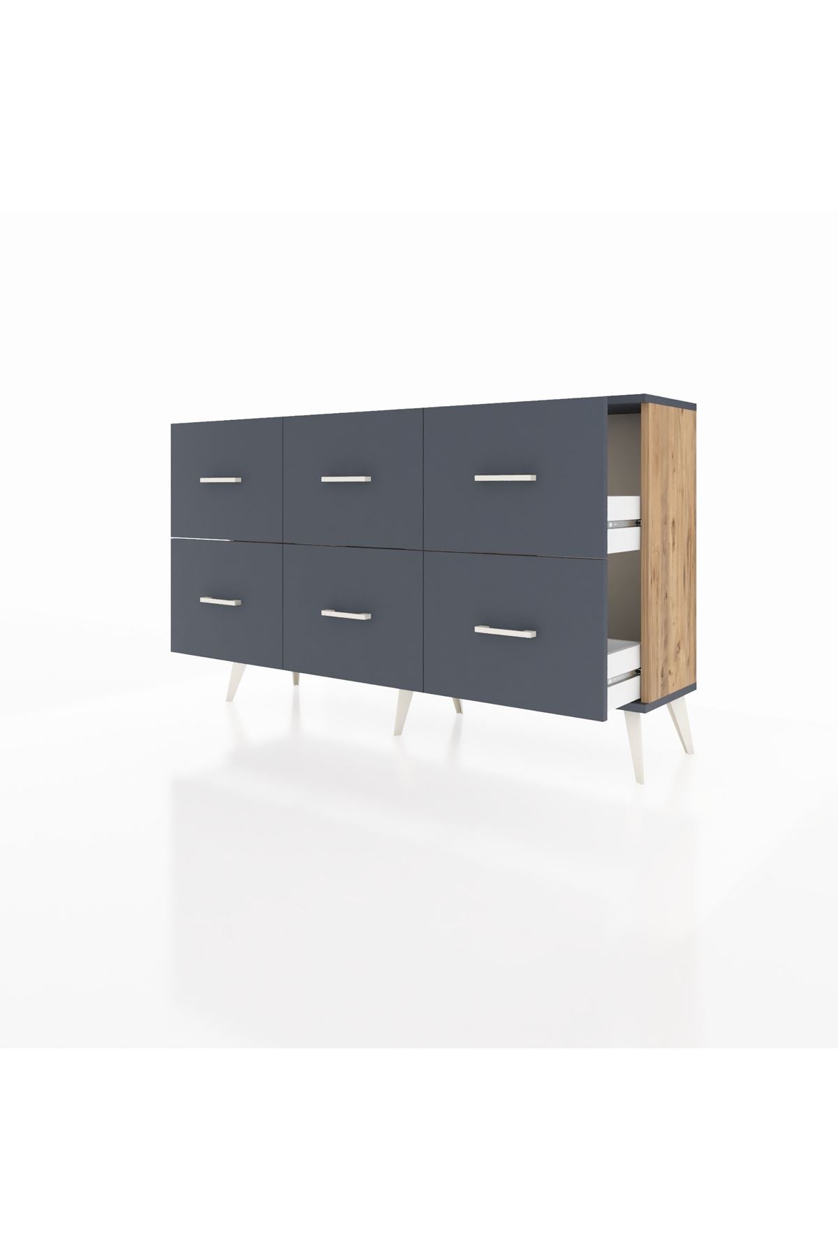Arges Konsol 6 Çekmeceli 132x30x83 - S144M041V26A