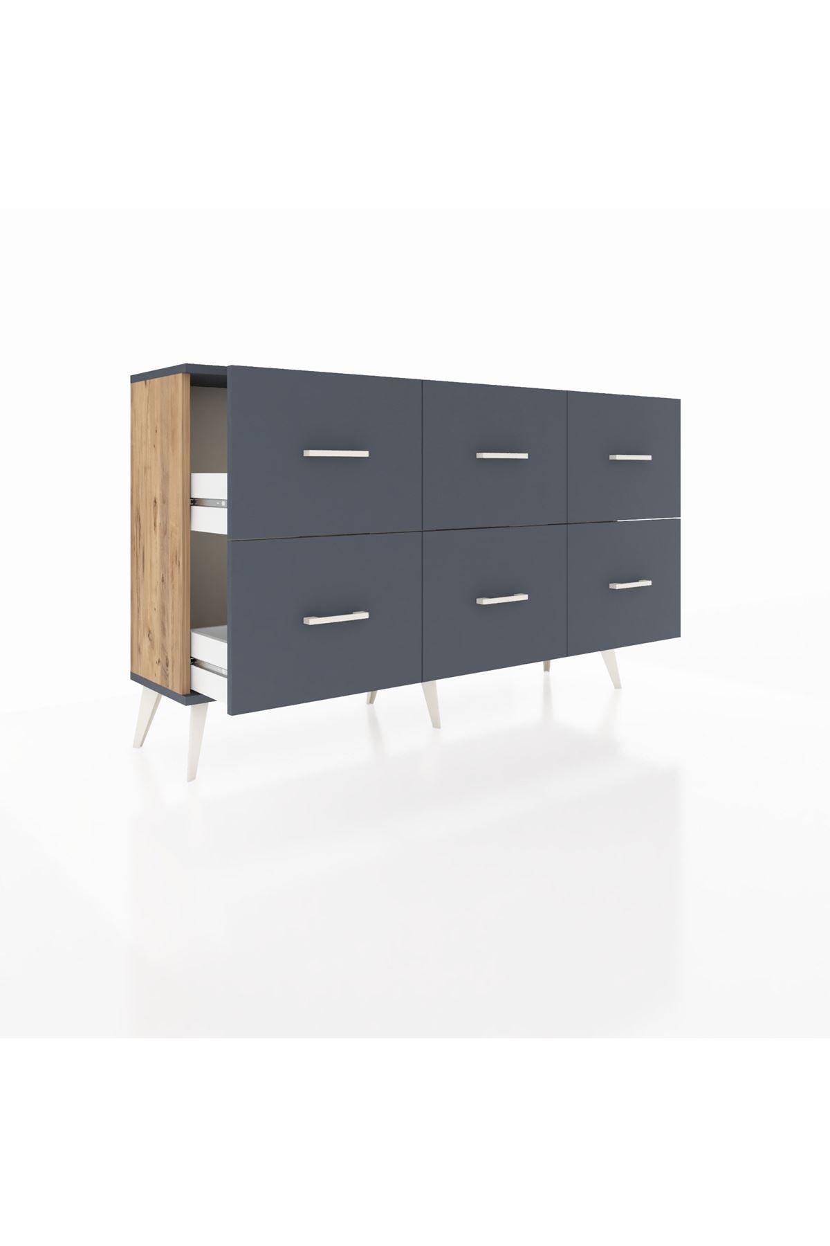 Arges Konsol 6 Çekmeceli 132x30x83 - S144M041V26A