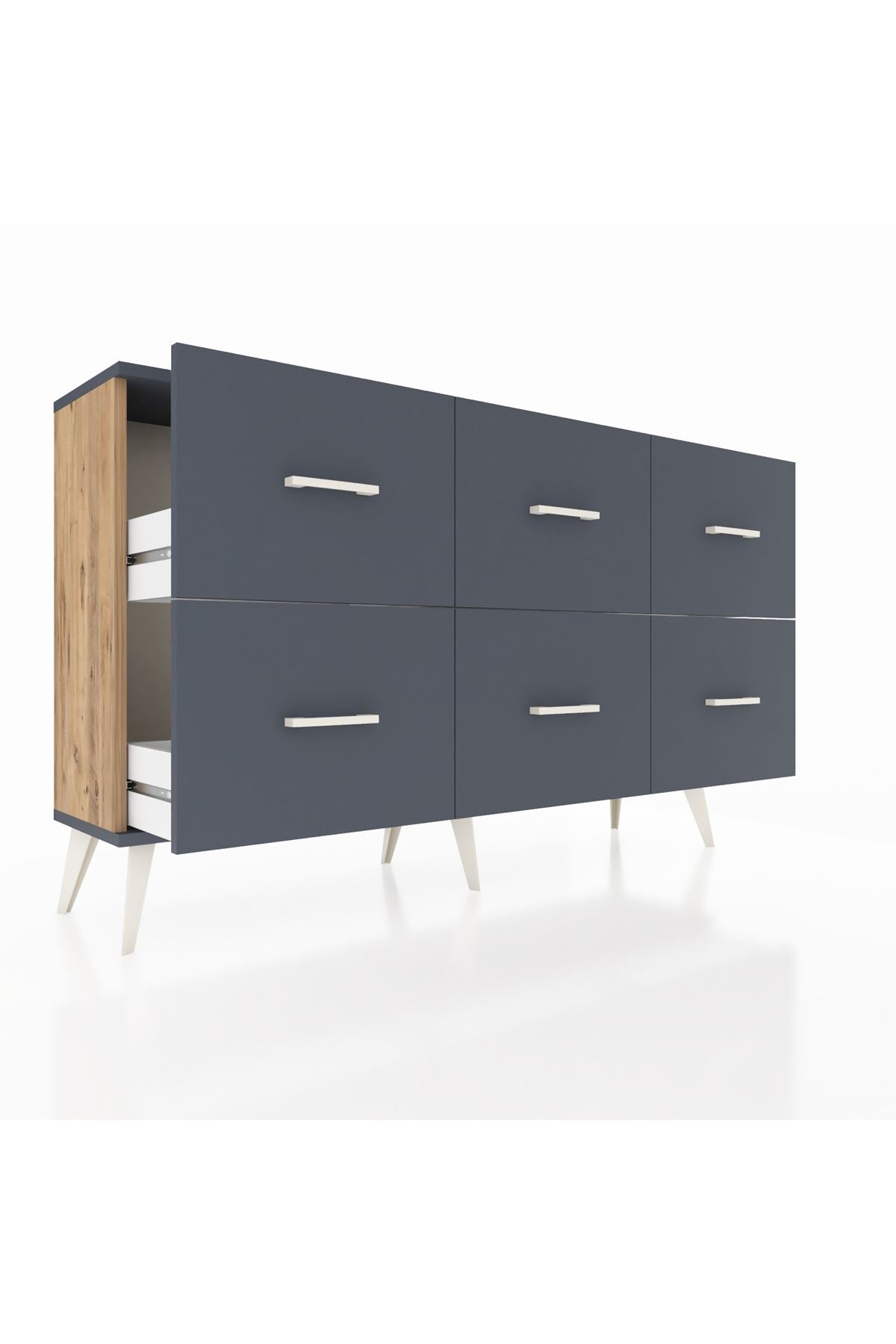Arges Konsol 6 Çekmeceli 132x30x83 - S144M041V26A