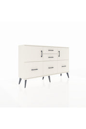 Arges Konsol 2 Raflı 5 Çekmeceli 2 Kapaklı 132x30x83 - S144M042V04A